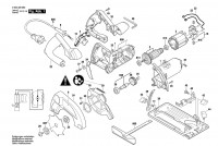 Bosch 0 603 328 380 Ks 5500 Plus Cordless Circular Saw 230 V / Eu Spare Parts